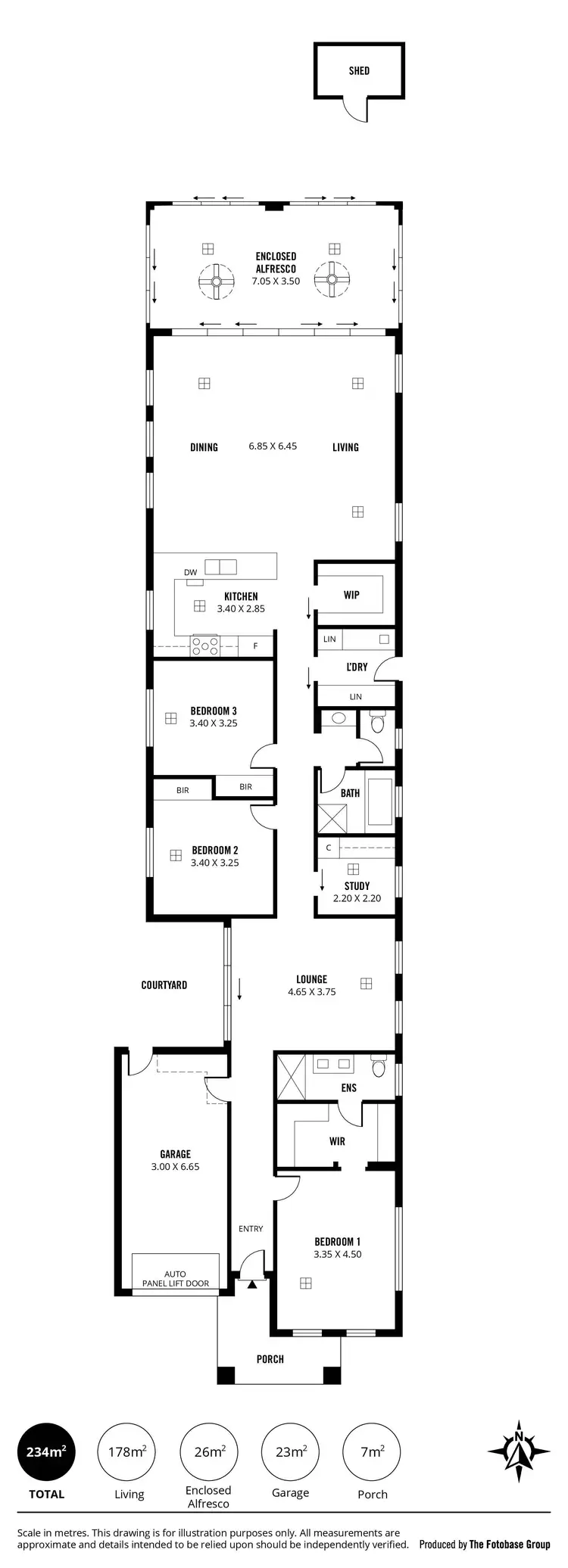 Floorplan of Homely house listing, 7 Dunbar Terrace, Glenelg East SA 5045
