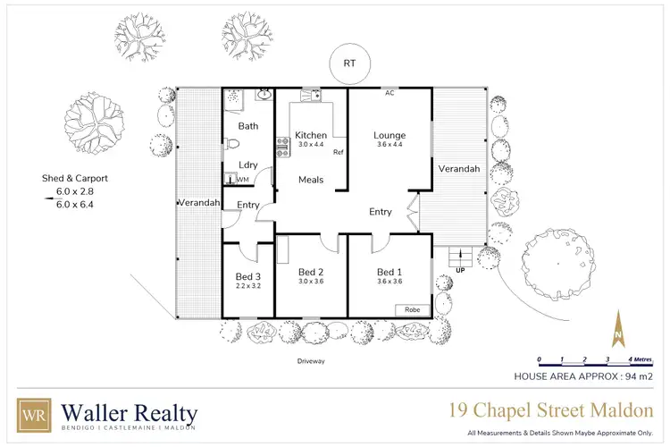 Floorplan of Homely house listing, 19 Chapel Street, Maldon VIC 3463