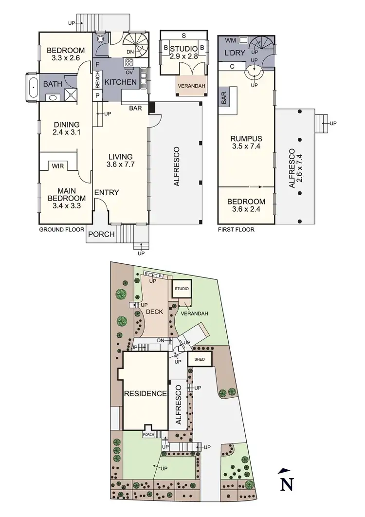 Floorplan of Homely house listing, 9 Koonawarra Way, Diamond Creek VIC 3089