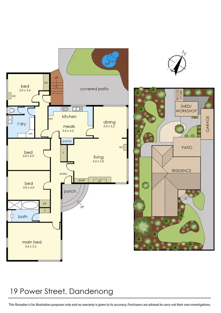 Floorplan of Homely house listing, 19 Power Street, Dandenong VIC 3175
