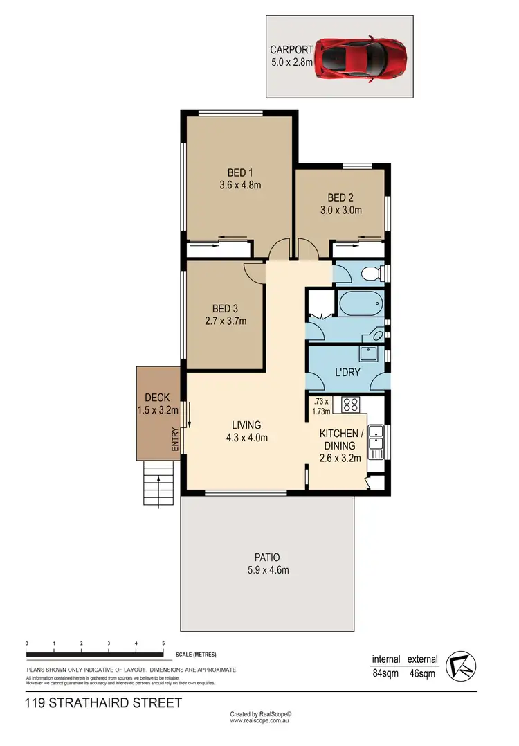 Floorplan of Homely house listing, 119 Strathaird Street, Darra QLD 4076