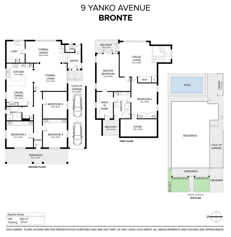 Floorplan of Homely house listing, 9 Yanko Avenue, Bronte NSW 2024