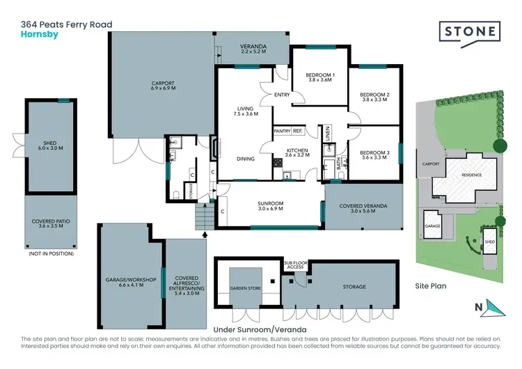 Floorplan of Homely house listing, 364 Peats Ferry Road, Hornsby NSW 2077