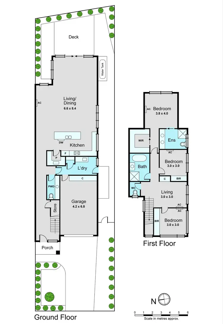 Floorplan of Homely townhouse listing, 24a Kurrajong Street, Bentleigh East VIC 3165