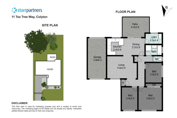 Floorplan of Homely house listing, 11 Tea Tree Way, Colyton NSW 2760