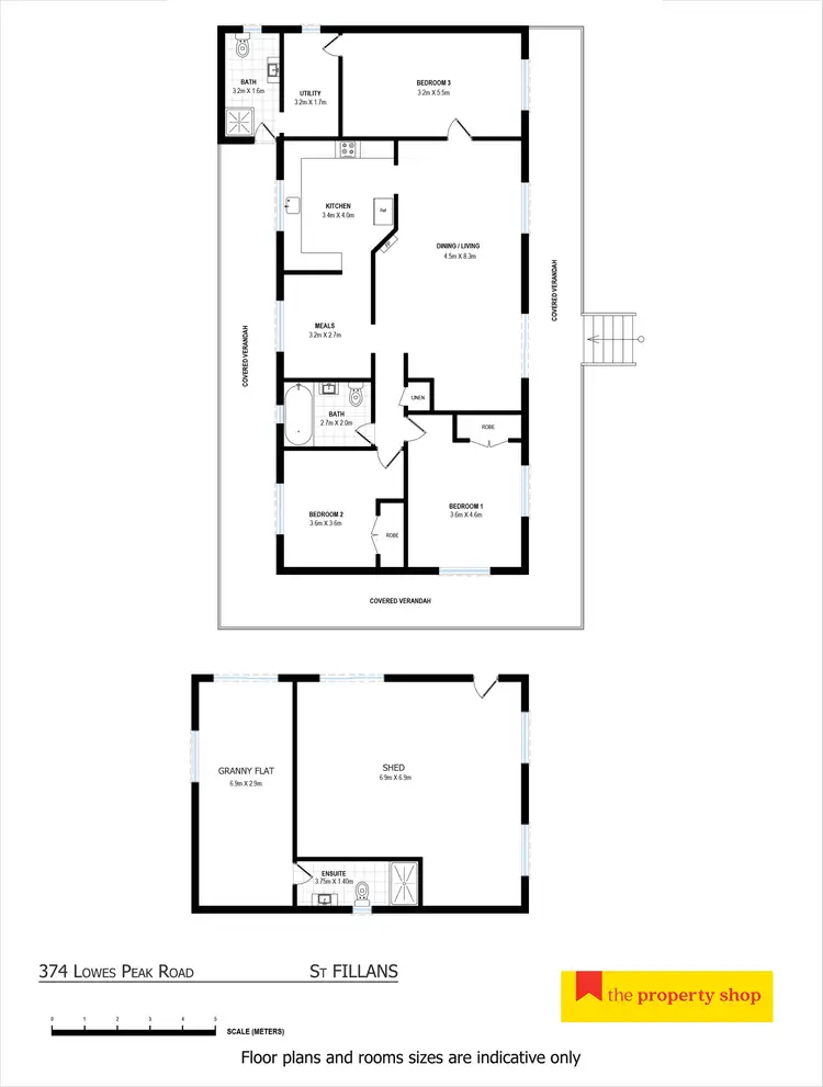 Floorplan of Homely rural property listing, 374 Lowes Peak Road, Mudgee NSW 2850