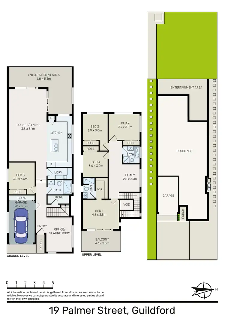 Floorplan of Homely house listing, 19b Palmer Street, Guildford NSW 2161