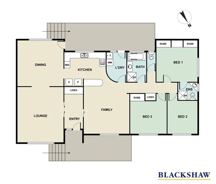 Floorplan of Homely house listing, 24 Ayers Place, Curtin ACT 2605