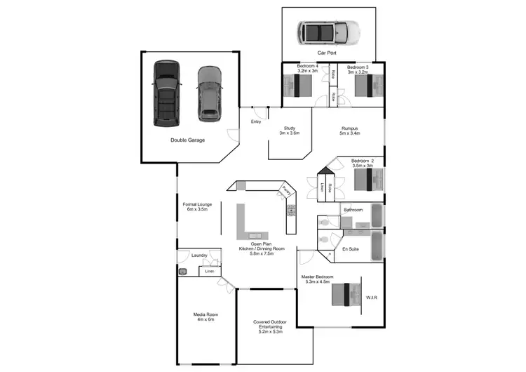 Floorplan of Homely house listing, 27 McKerrow Crescent, Goodna QLD 4300