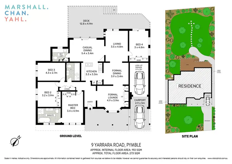 Floorplan of Homely house listing, 9 Yarrara Road, Pymble NSW 2073