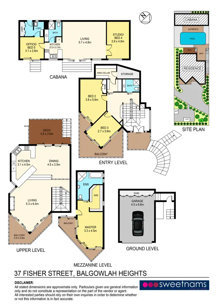 Floorplan of Homely house listing, 37 Fisher Street, Balgowlah Heights NSW 2093