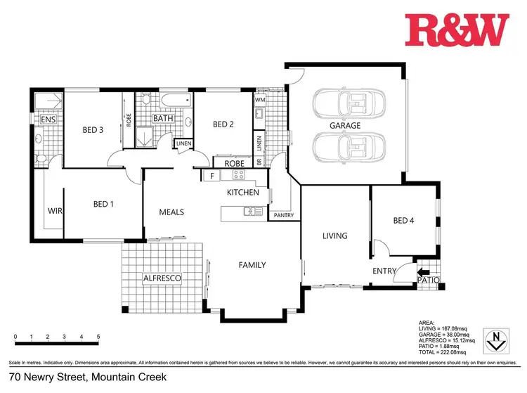 Floorplan of Homely house listing, 70 Newry Street, Mountain Creek QLD 4557
