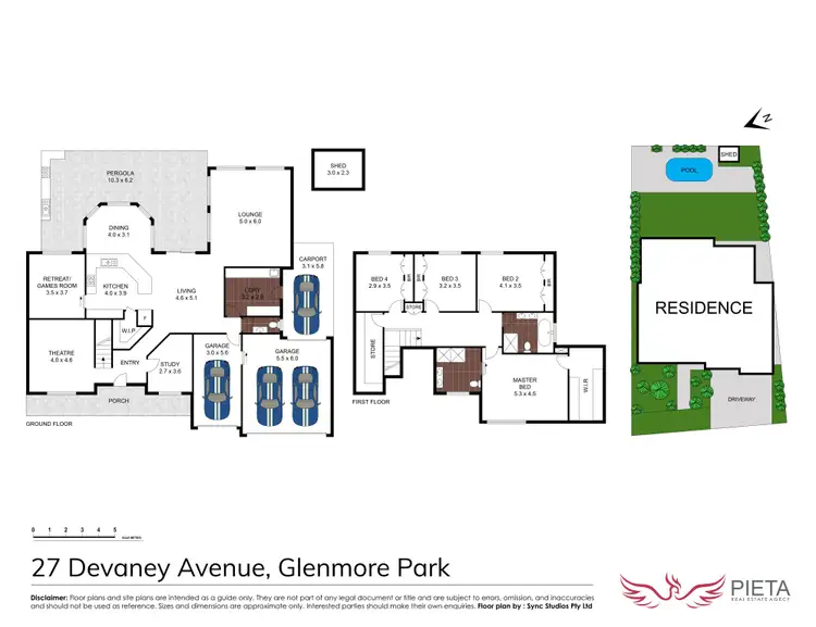 Floorplan of Homely house listing, 27 Devaney Avenue, Glenmore Park NSW 2745