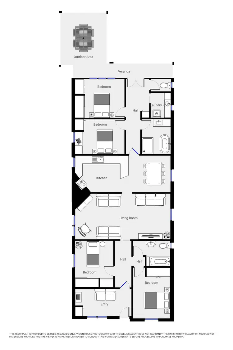 Floorplan of Homely house listing, 163 Magnolia Avenue, Mildura VIC 3500