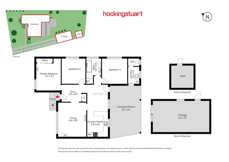 Floorplan of Homely house listing, 10 Wirilda Crescent, Frankston North VIC 3200