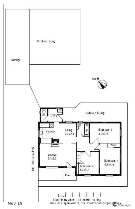 Floorplan of Homely house listing, 23 Tonkin Avenue, Barmera SA 5345