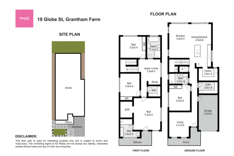 Floorplan of Homely house listing, 19 Globe Street, Grantham Farm NSW 2765