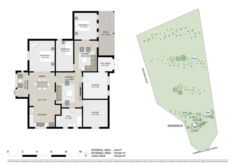 Floorplan of Homely house listing, 1558 Bocoble Road, Mudgee NSW 2850