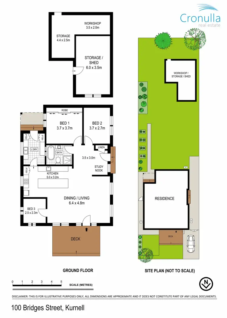 Floorplan of Homely house listing, 100 Bridges Street, Kurnell NSW 2231