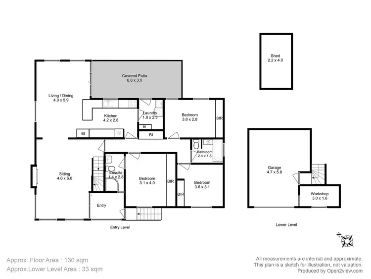 Floorplan of Homely house listing, 15 Brady Street, Midway Point TAS 7171