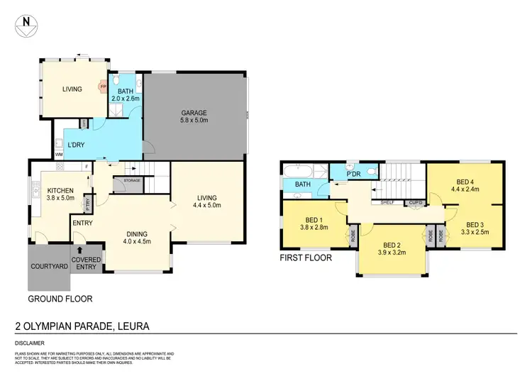 Floorplan of Homely house listing, 2 Olympian Parade, Leura NSW 2780