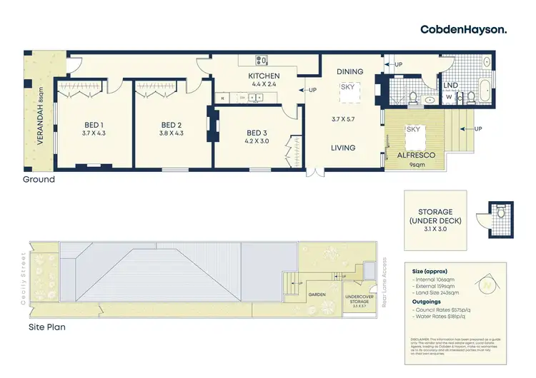 Floorplan of Homely house listing, 82 Cecily Street, Lilyfield NSW 2040