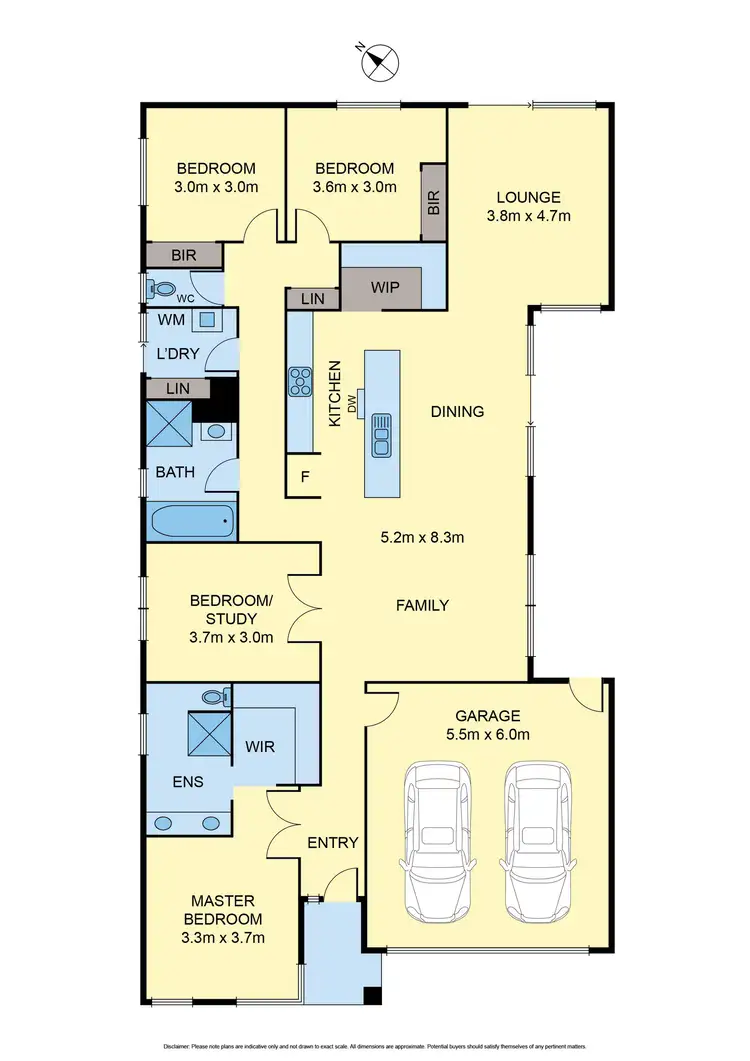 Floorplan of Homely house listing, 3 Travertine Crescent, Doreen VIC 3754