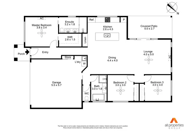 Floorplan of Homely house listing, 12 Winterpeak Close, Yarrabilba QLD 4207