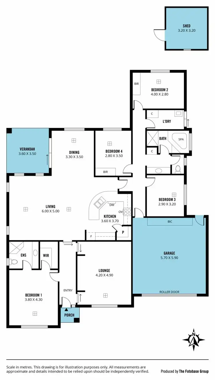 Floorplan of Homely house listing, 30 Coast Guard Road, Seaford Meadows SA 5169