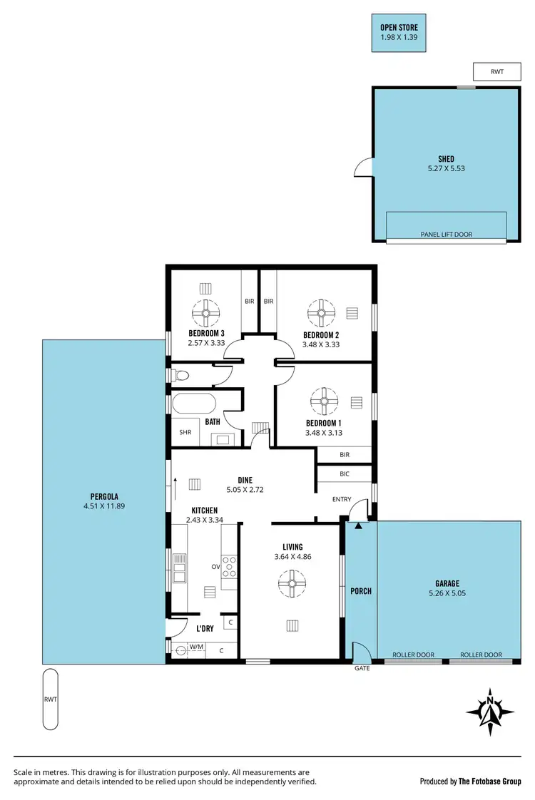 Floorplan of Homely house listing, 3 York Street, Happy Valley SA 5159