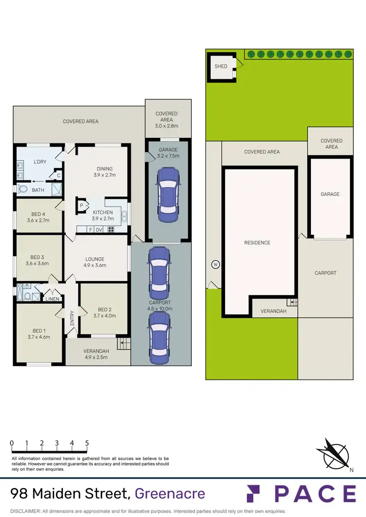 Floorplan of Homely house listing, 98 Maiden Street, Greenacre NSW 2190