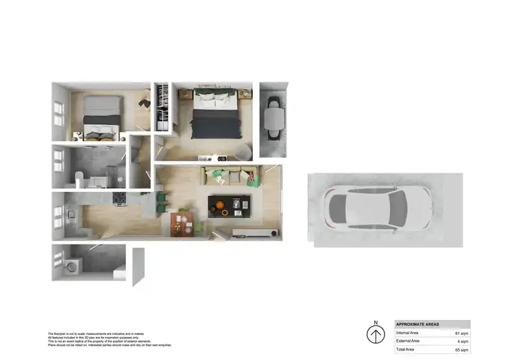 Floorplan of Homely unit listing, 7/41A Edward Street, Charlestown NSW 2290