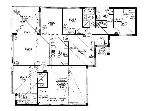 Floorplan of Homely house listing, 124B Verna Street, Gosnells WA 6110