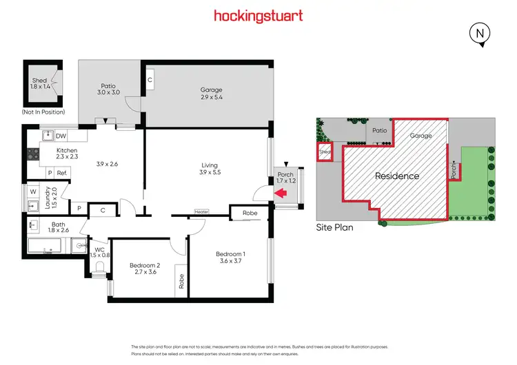 Floorplan of Homely villa listing, 8/7 Govan Street, Footscray VIC 3011
