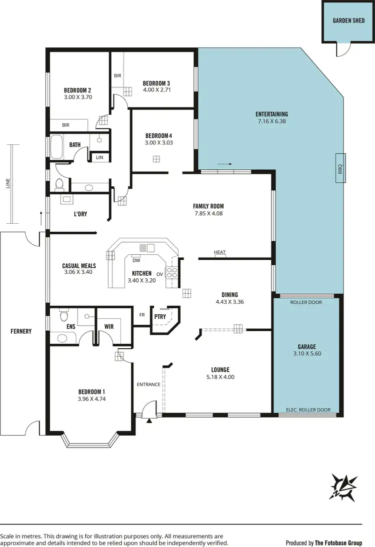 Floorplan of Homely house listing, 72 Edward Beck Drive, Sheidow Park SA 5158