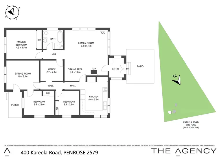 Floorplan of Homely house listing, 400 Kareela Road, Penrose NSW 2579