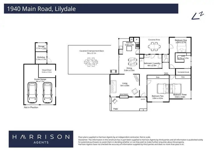 Floorplan of Homely house listing, 1940 Main Road, Lilydale TAS 7268