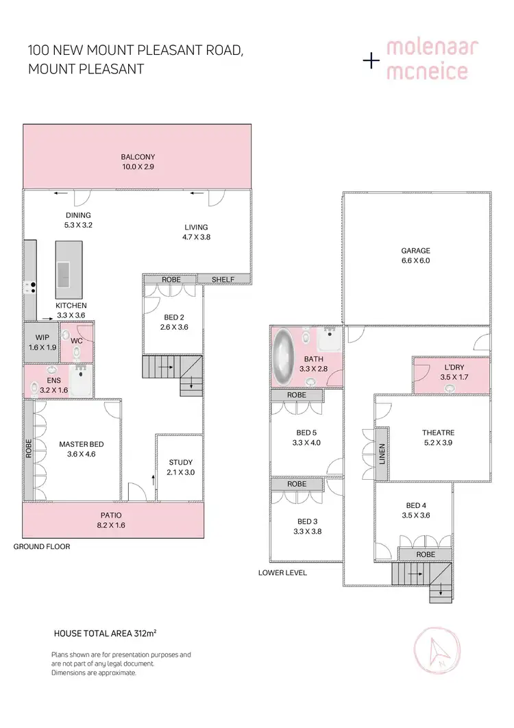 Floorplan of Homely house listing, 100 New Mount Pleasant Road, Mount Pleasant NSW 2519