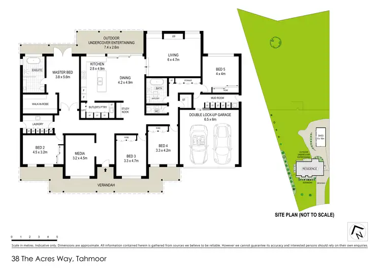 Floorplan of Homely house listing, 38 The Acres Way, Tahmoor NSW 2573