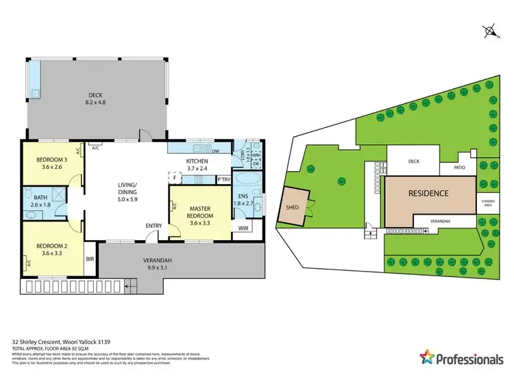 Floorplan of Homely house listing, 32 Shirley Crescent, Woori Yallock VIC 3139