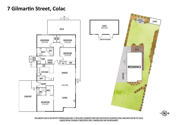 Floorplan of Homely house listing, 7 Gilmartin Street, Colac VIC 3250