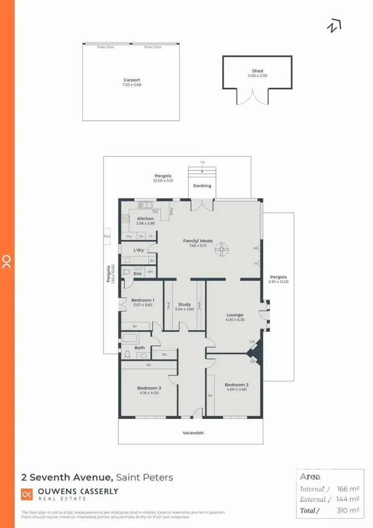 Floorplan of Homely house listing, 2 Seventh Avenue, St Peters SA 5069