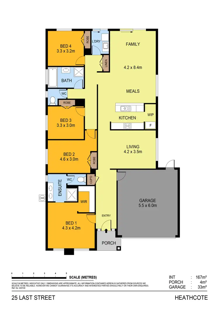 Floorplan of Homely house listing, 25 Last Street, Heathcote VIC 3523