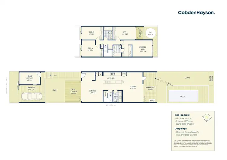Floorplan of Homely house listing, 70 Charles Street, Lilyfield NSW 2040