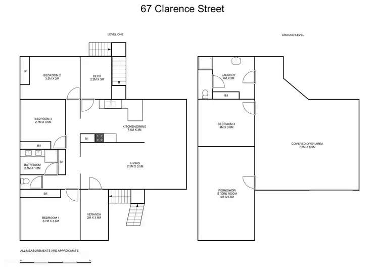 Floorplan of Homely house listing, 67 Clarence Street, Grafton NSW 2460