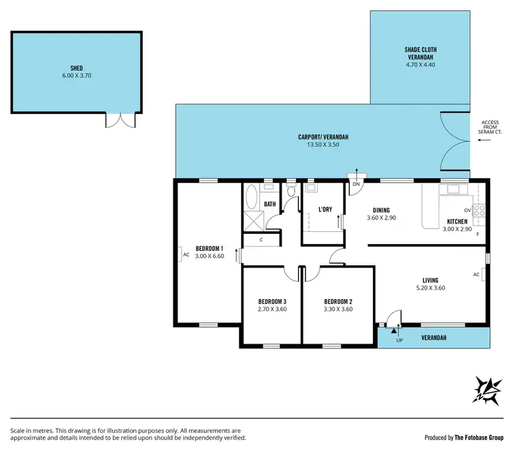 Floorplan of Homely house listing, 12 Selaru Way, Noarlunga Downs SA 5168