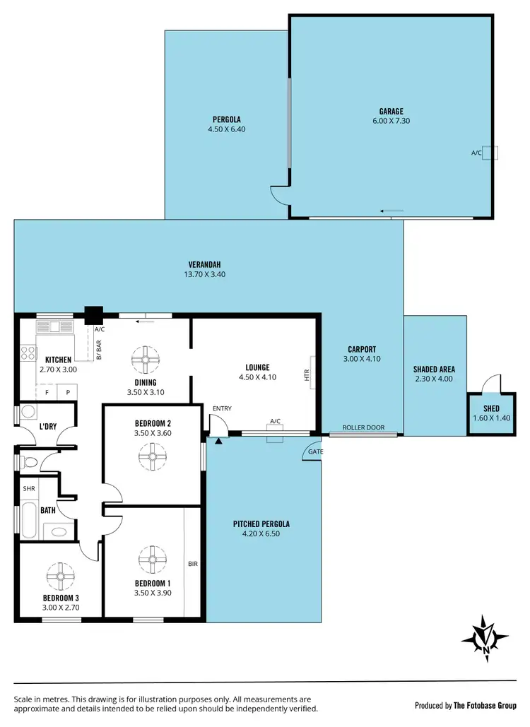 Floorplan of Homely house listing, 24 Thomas Crescent, Reynella SA 5161