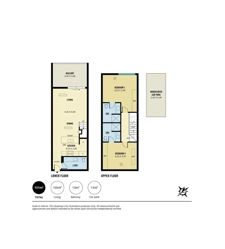 Floorplan of Homely unit listing, 25/54 Henry Street, Stepney SA 5069