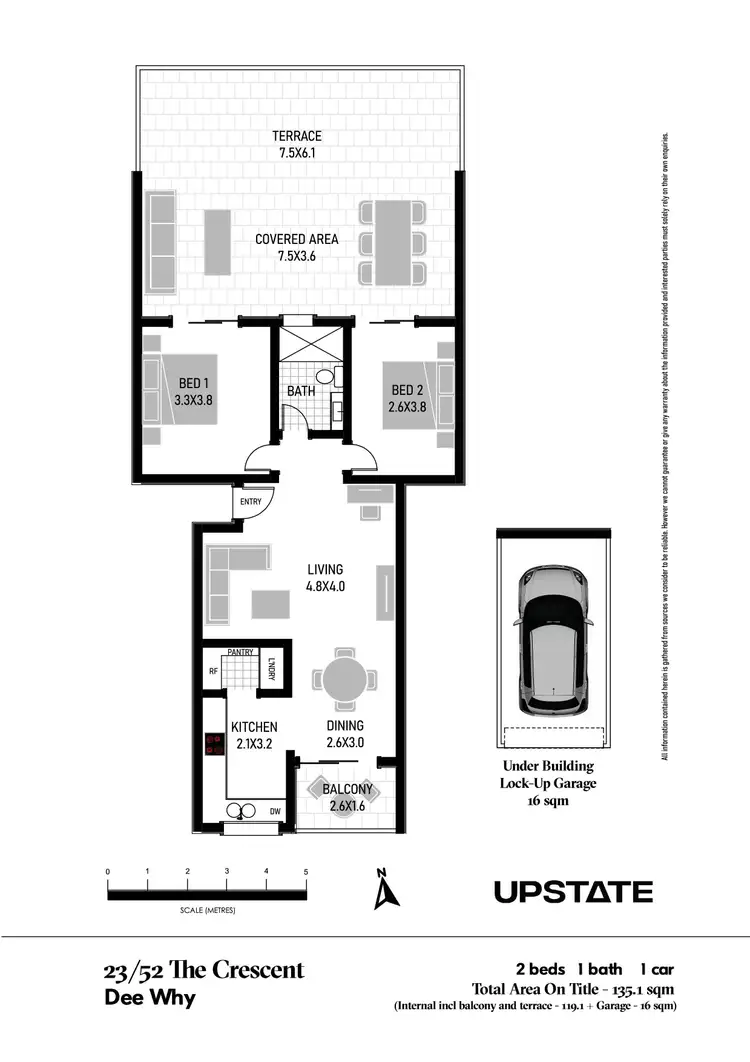 Floorplan of Homely apartment listing, 23/52 The Crescent, Dee Why NSW 2099