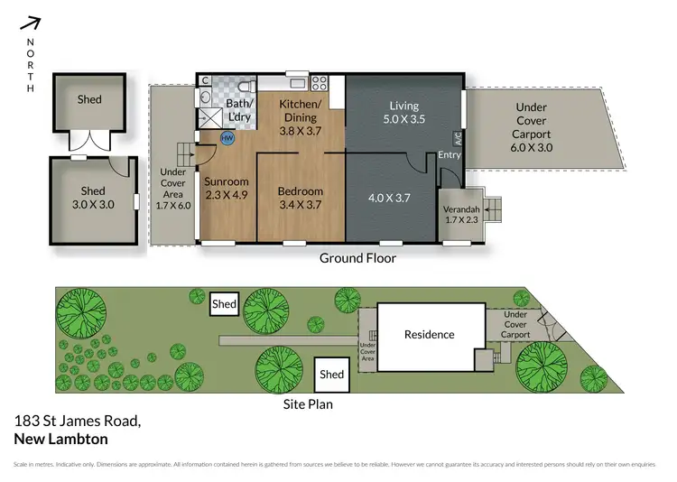 Floorplan of Homely house listing, 183 St James Road, New Lambton NSW 2305